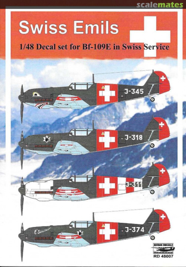 Boxart Swiss Emils RD48007 Rising Decals Boxart Swiss Emils RD48007 Rising Decals