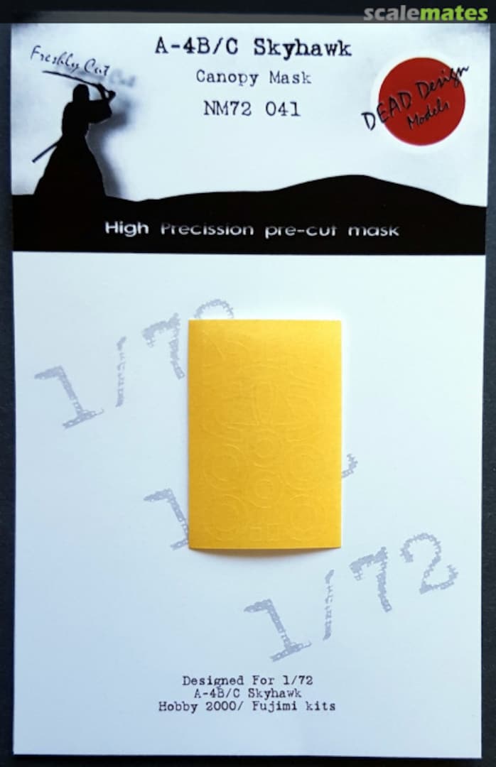 Boxart A-4B/C Skyhawk - Canopy Mask NM72041 DEAD Design Models