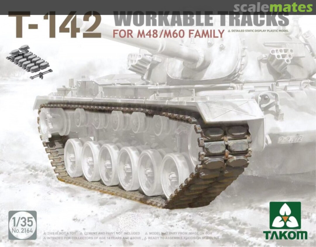 Boxart T-142 Workable Tracks 2164 Takom Boxart T-142 Workable Tracks 2164 Takom