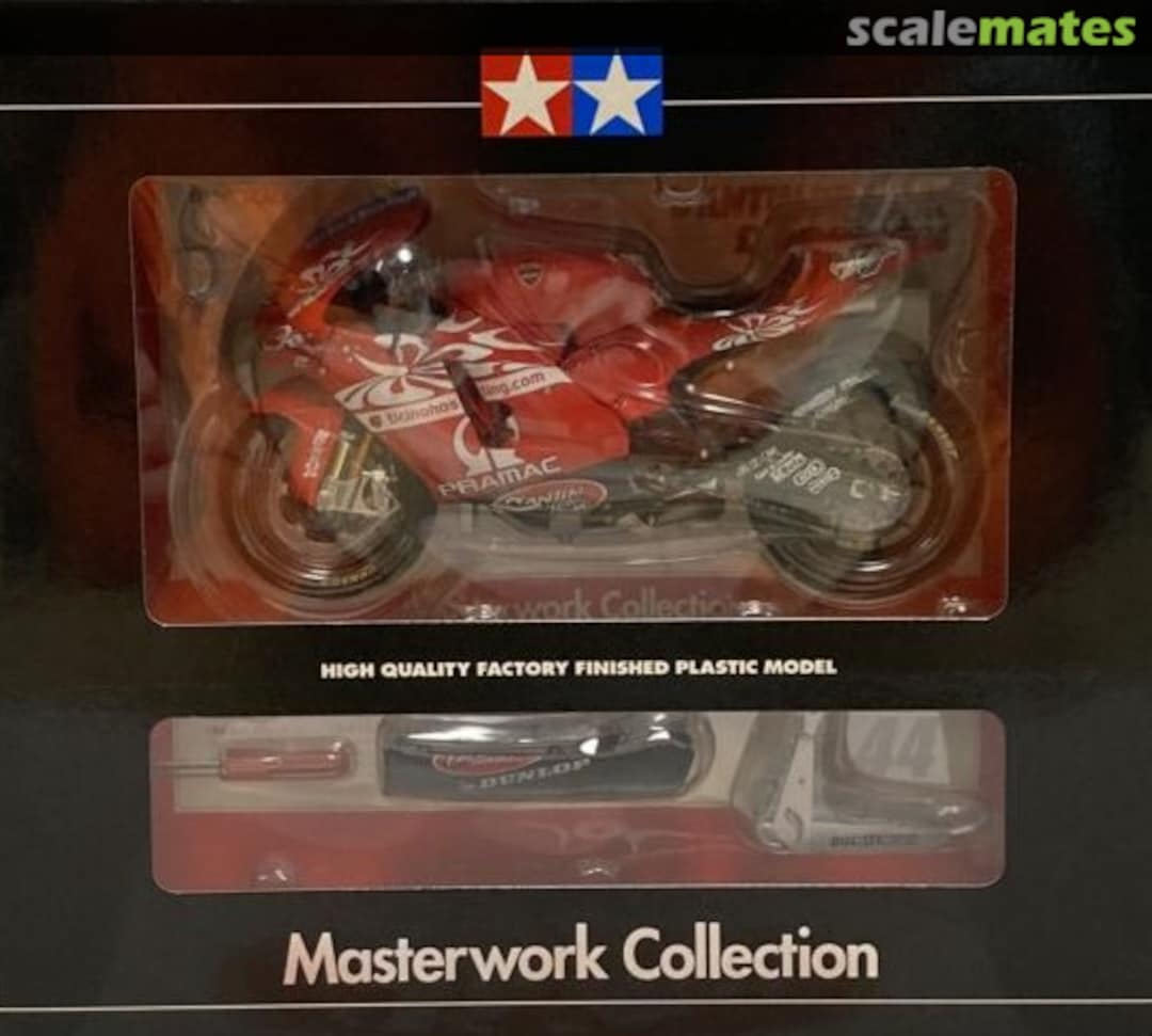 Boxart D'Antin Pramac Ducati GP4 21049 Tamiya Boxart D'Antin Pramac Ducati GP4 21049 Tamiya