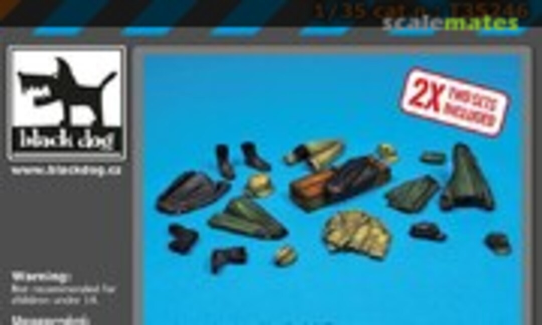 1:35 German Clothes WW2 (Black Dog T35246) T35246