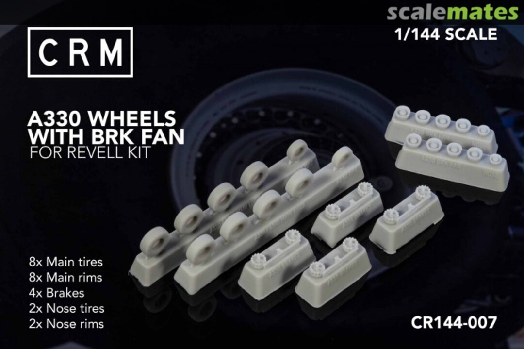 Boxart A330 Wheels with BRK Fan CR144007 CRM