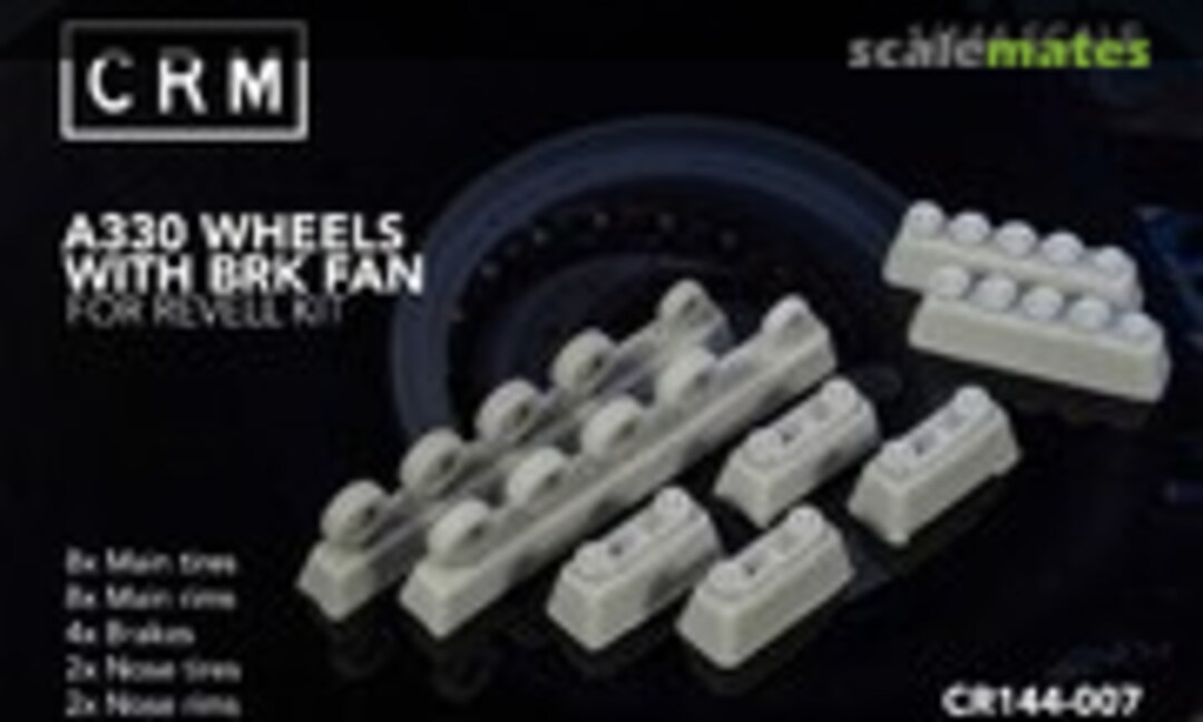 1:144 A330 Wheels with BRK Fan (CRM CR144007) CR144007
