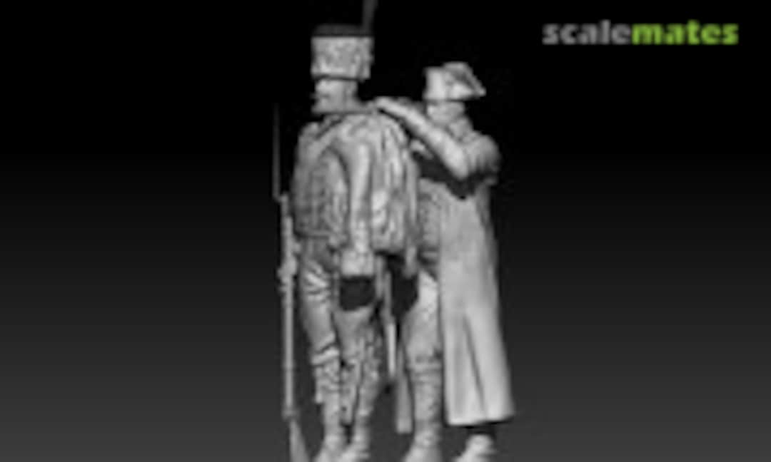 1:35 French emperor Napoléon Ier and officer of the Garde Impériale (Keria Prod )