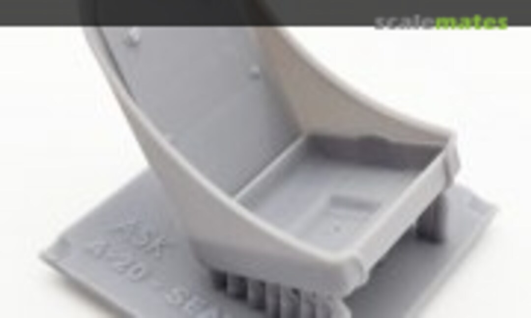 1:32 A-20J/K Havoc - Pilot seat, 3D print, without seat belts (ASK 200-A32011) 200-A32011