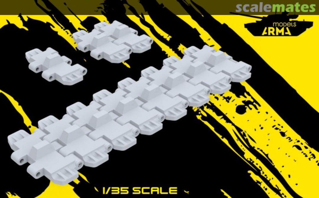 Boxart Workable Track Links AM35828 Arma Models Boxart Workable Track Links AM35828 Arma Models