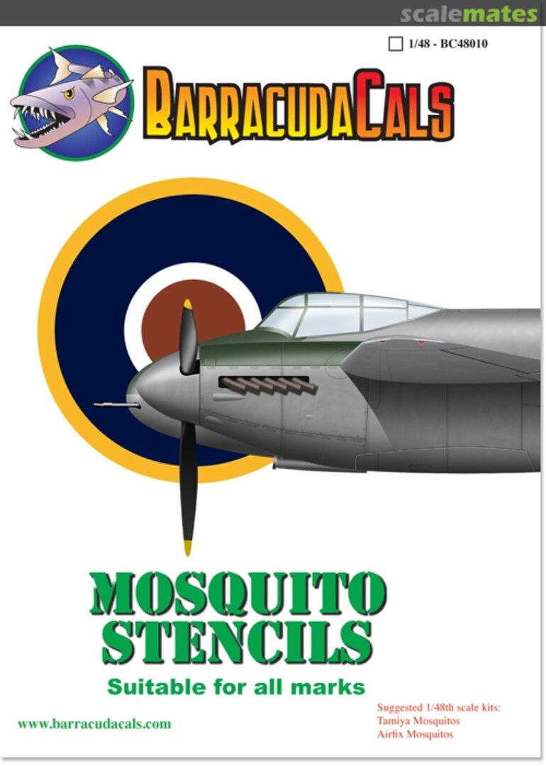 Boxart Mosquito Stencils BC48010 Barracuda Studios Boxart Mosquito Stencils BC48010 Barracuda Studios