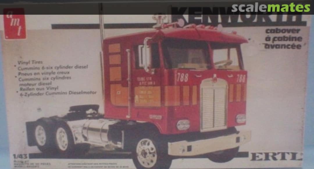 Boxart Kenworth cabover 6703 AMT/ERTL Boxart Kenworth cabover 6703 AMT/ERTL