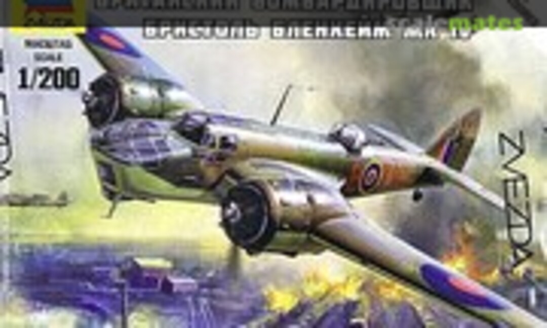 1:200 Bristol Blenheim Mk.IV (Zvezda 6230) 6230