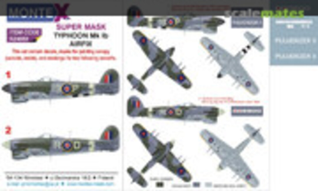 1:24 Hawker Typhoon Mk.Ib (Montex K24069) K24069