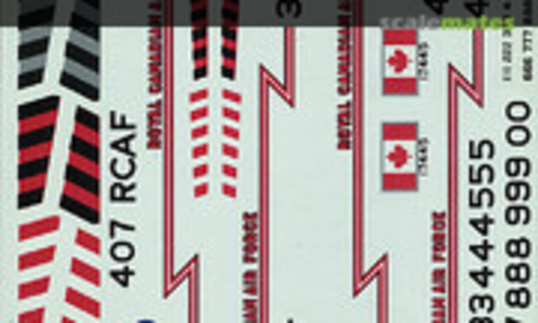 1:72 McDonnell CF-101B/F (Flight Colours 7-72) 7-72