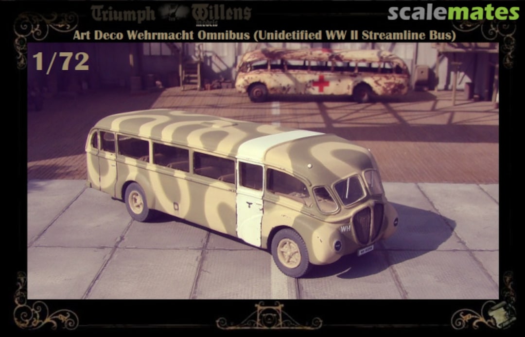 Boxart Art Deco Wehrmacht Omnibus - Streamline WWII Bus 0422/1 Triumph des Willens Boxart Art Deco Wehrmacht Omnibus - Streamline WWII Bus 0422/1 Triumph des Willens