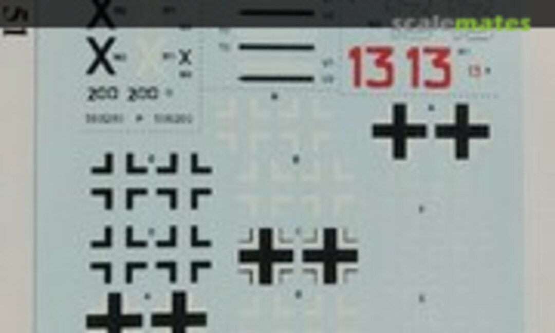 1:72 Me 262 Turbos (Eagle Editions EagleCals EC72-44) EagleCals EC72-44