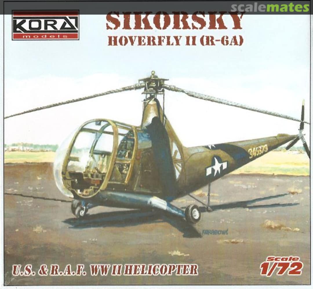 Boxart Sikorsky Hoverfly II (R-6A) 7269 Kora Models