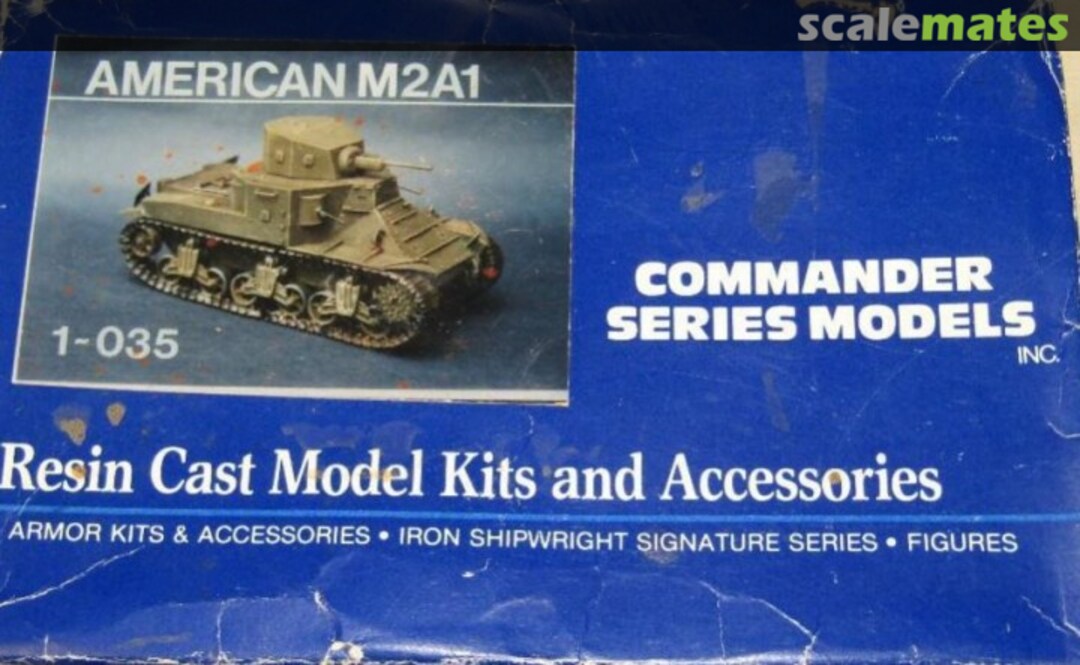 Boxart American M2A1 1-035 Commander Series Models Boxart American M2A1 1-035 Commander Series Models