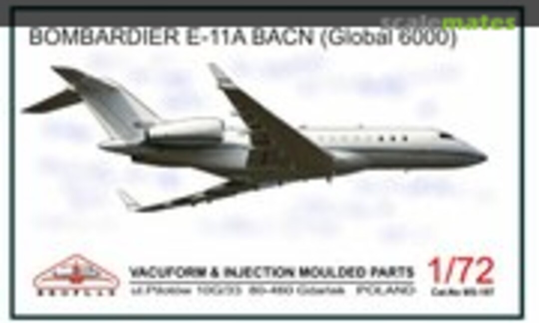 1:72 Bombardier E-11A BACN (Global 6000) (Broplan MS-187) MS-187
