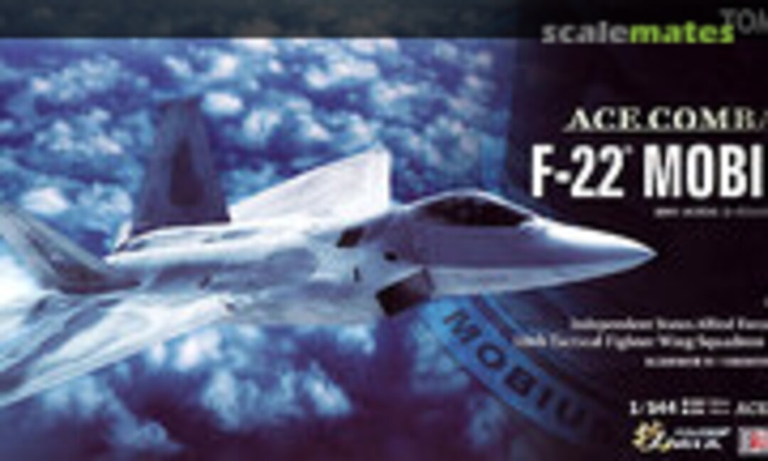 1:144 Ace Combat F-22 Mobius 1 (Tomytec ACE04)
