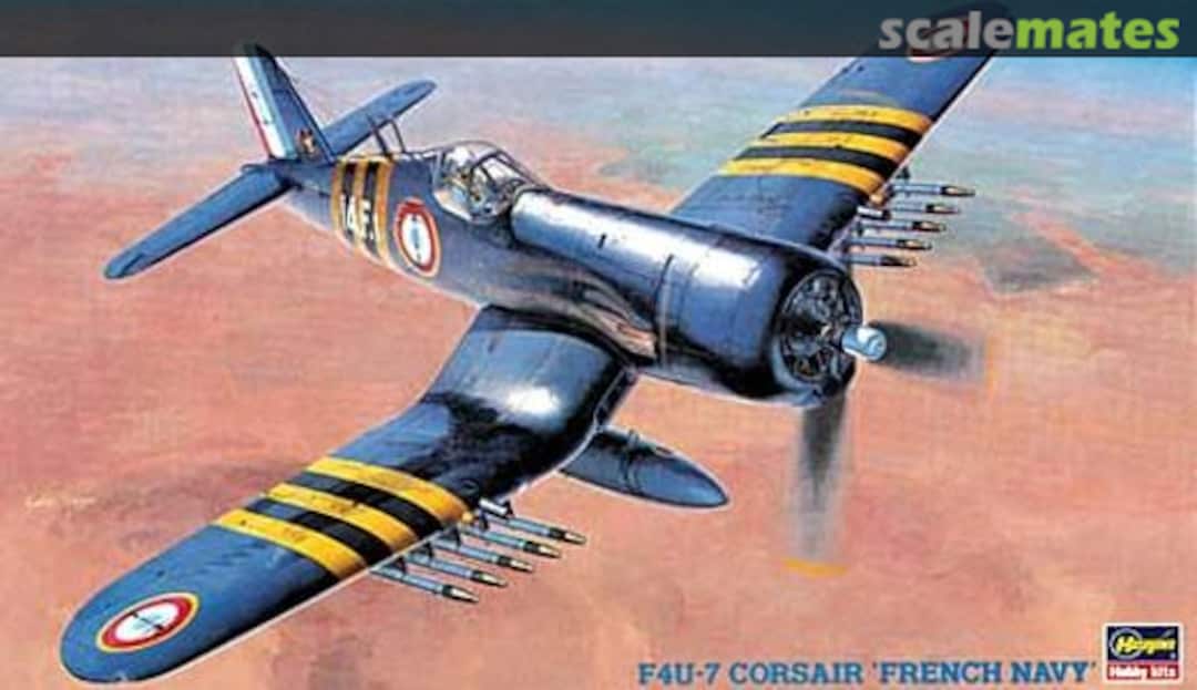 Boxart F4U-7 Corsair French Navy 09077 Hasegawa Boxart F4U-7 Corsair French Navy 09077 Hasegawa