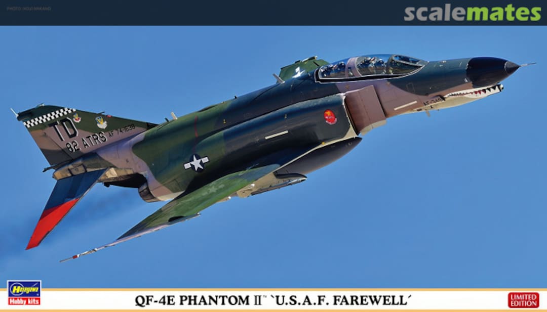 Boxart QF-4E Phantom II 02238 Hasegawa Boxart QF-4E Phantom II 02238 Hasegawa