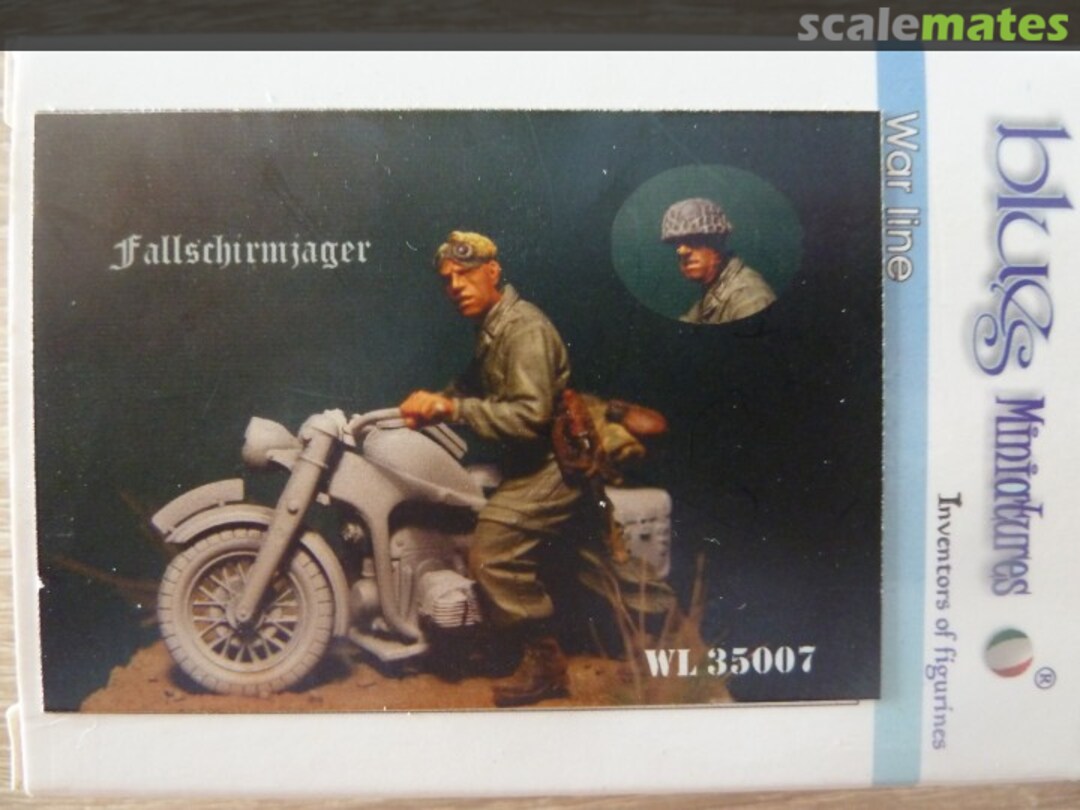 Boxart Fallschirmjäger WL 35007 Blues Miniatures Boxart Fallschirmjäger WL 35007 Blues Miniatures
