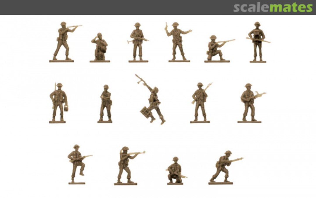 Contents WWII British Infantry A00763V Airfix Contents WWII British Infantry A00763V Airfix