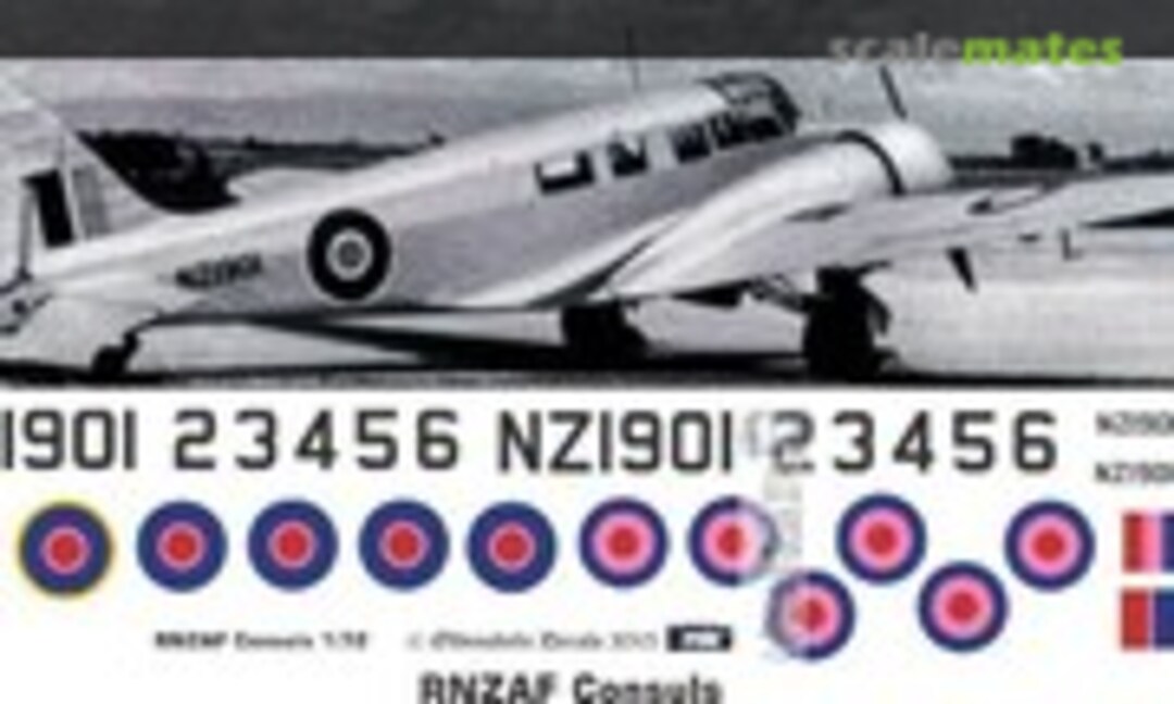 1:48 RNZAF Consuls (Oldmodels Decals OMD0935) OMD0935