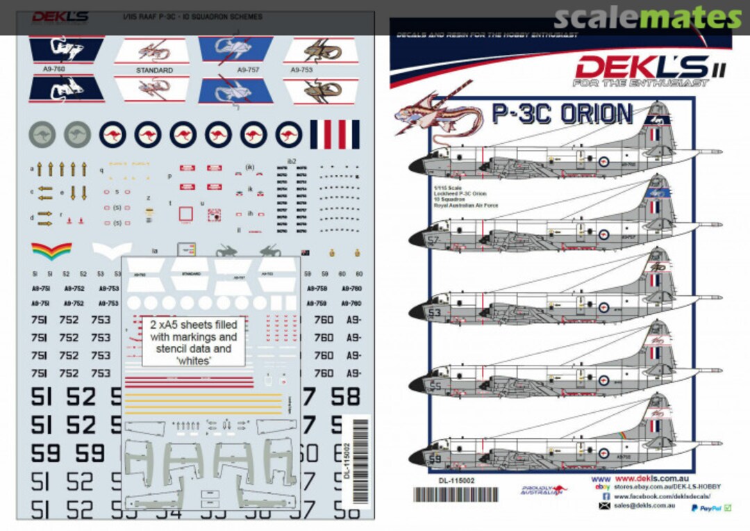 Boxart P-3C Orion DL115002 DEKL's Boxart P-3C Orion DL115002 DEKL's