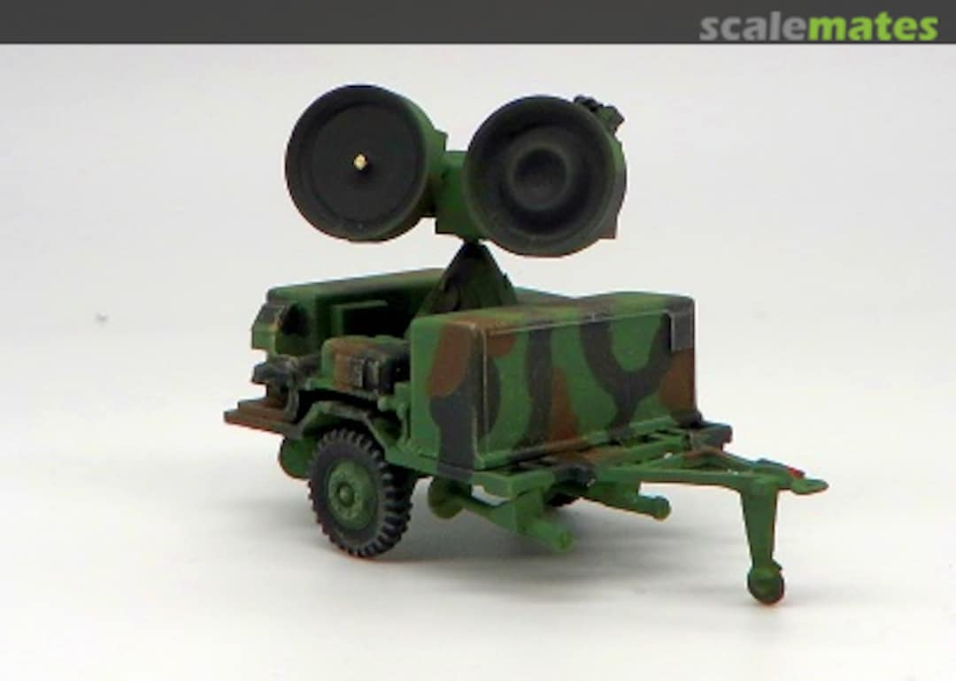 Boxart AN/MPQ-46 Target Illuminator Radar 87078 Trident Miniatures