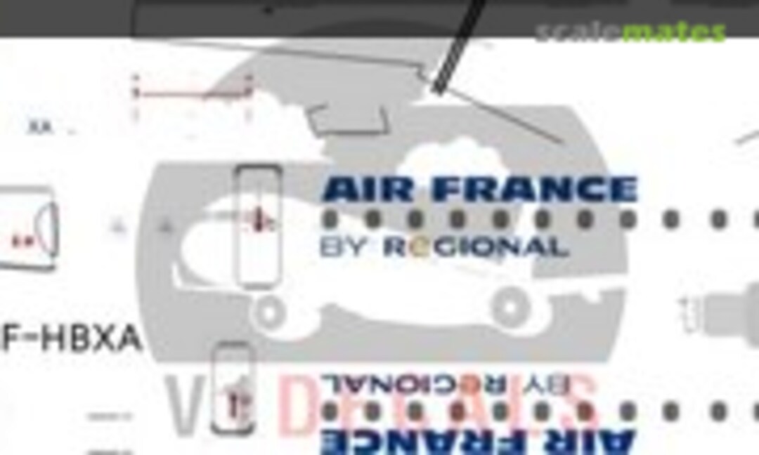 1:144 Air France Regional Embraer E170 (V1 Decals V1D0144-144) V1D0144-144