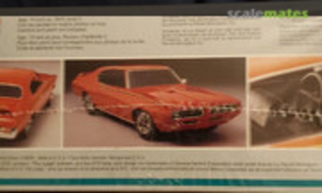 1:24 69 Pontiac GTO &quot;The Judge&quot; Model Car Kit (Monogram 2443)