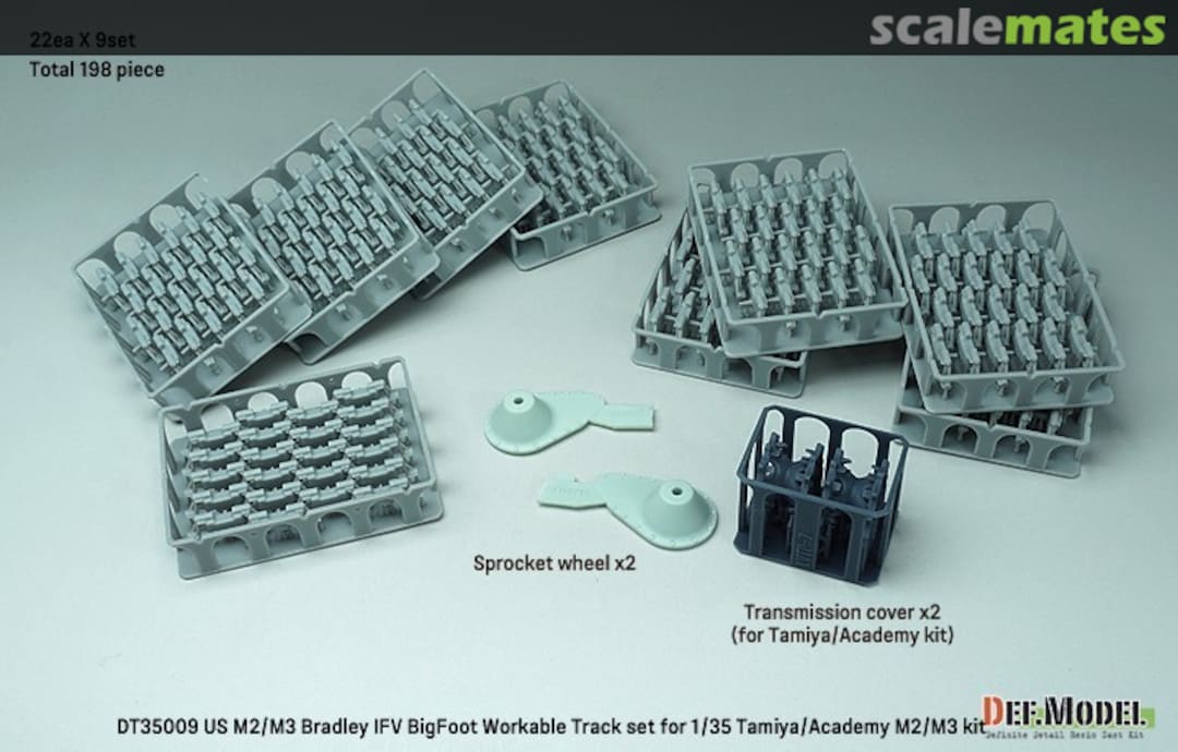 Contents US M2/M3 Bradley IFV BigFoot DT35009 Def.Model