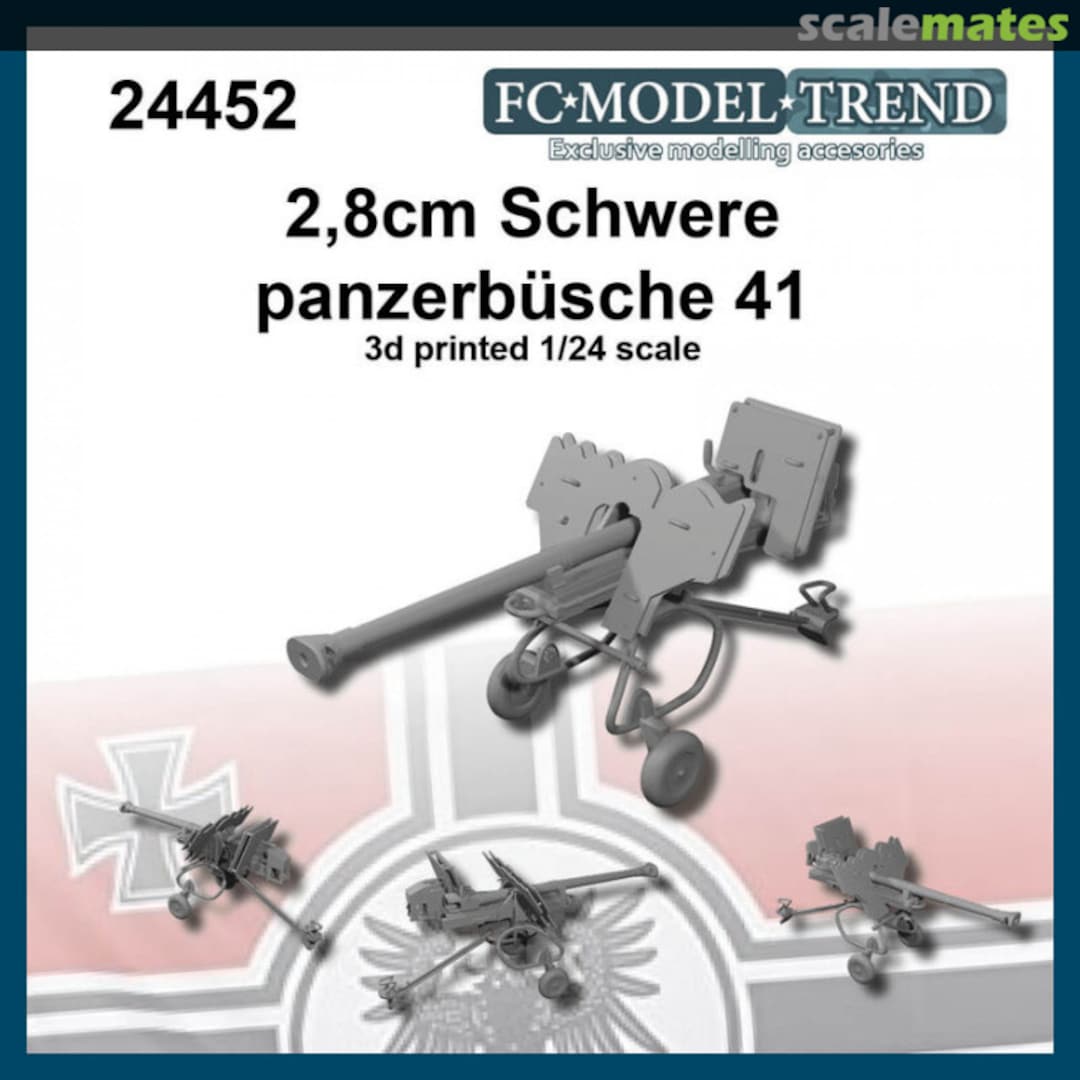 Boxart 2,8cm Schwere Panzerbüchse 41 24452 FC Model Trend Boxart 2,8cm Schwere Panzerbüchse 41 24452 FC Model Trend
