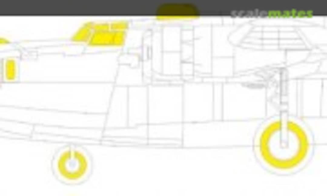 1:48 B-24D TFace masks (Eduard EX1102) EX1102