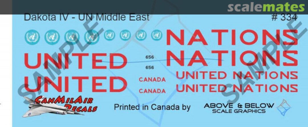 Boxart Douglas Dakota IV 334 Above & Below Graphics Boxart Douglas Dakota IV 334 Above & Below Graphics