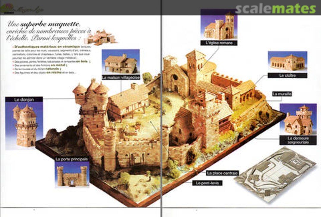 Boxart Construire le Moyen-Âge pierre par pierre Del Prado Boxart Construire le Moyen-Âge pierre par pierre Del Prado
