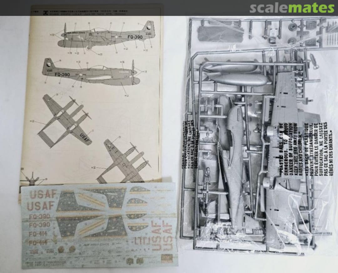 Contents F-82F/G Twin Mustang 86032 Hasegawa/Monogram Contents F-82F/G Twin Mustang 86032 Hasegawa/Monogram