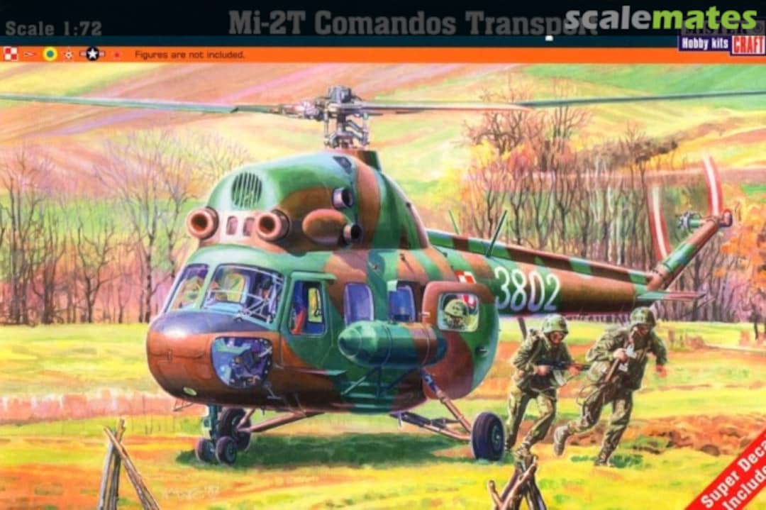 Boxart Mi-2T Commandos Transport D-152 MisterCraft Boxart Mi-2T Commandos Transport D-152 MisterCraft