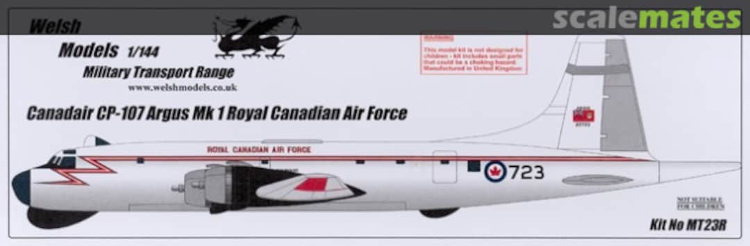 Boxart Canadair CP-107 Argus Mk 1 MT23R Welsh Models Boxart Canadair CP-107 Argus Mk 1 MT23R Welsh Models