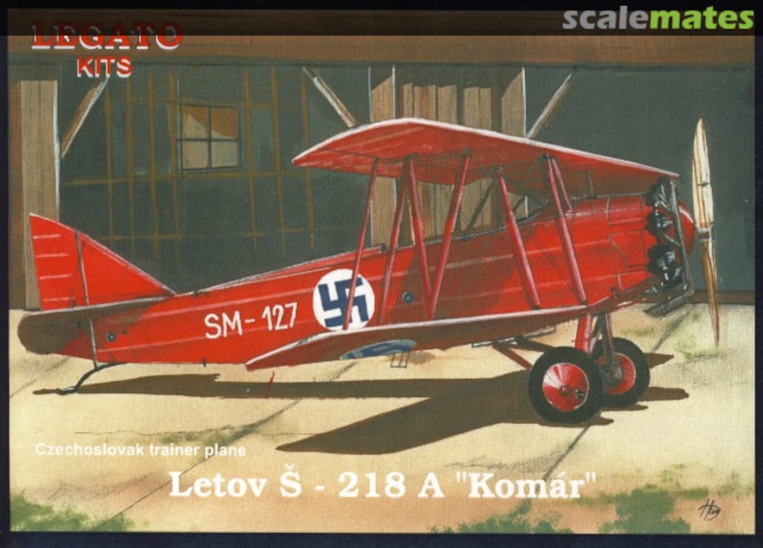 Boxart Letov S-218A Komar LK022 Legato Boxart Letov S-218A Komar LK022 Legato