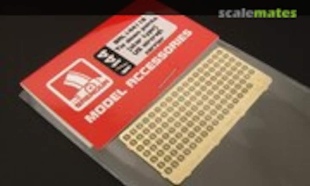 1:144 Tie down points (star type) US aircraft carrier (Brengun BRL144118)