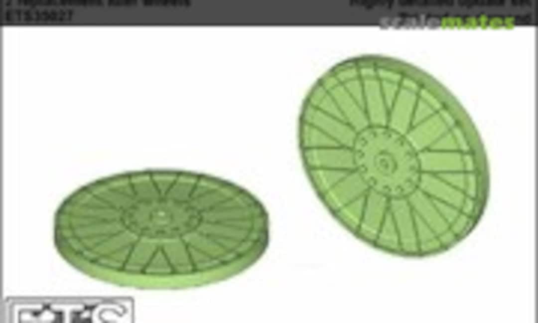 1:35 FT-17 Wooden Idler Wheels (ETS35 ETS35027) ETS35027