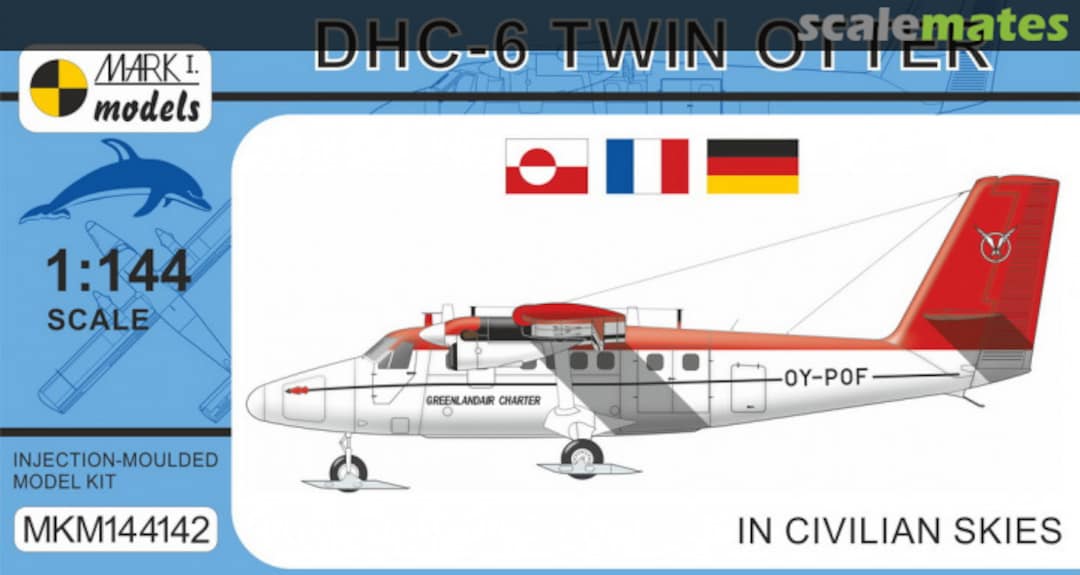 Boxart DHC-6 Twin Otter MKM144142 Mark I Models Boxart DHC-6 Twin Otter MKM144142 Mark I Models