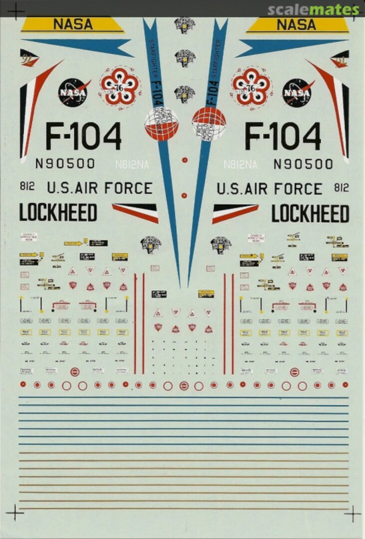 Boxart Lockheed F-104 Starfighter (TF-104) 72-180 Microscale Boxart Lockheed F-104 Starfighter (TF-104) 72-180 Microscale