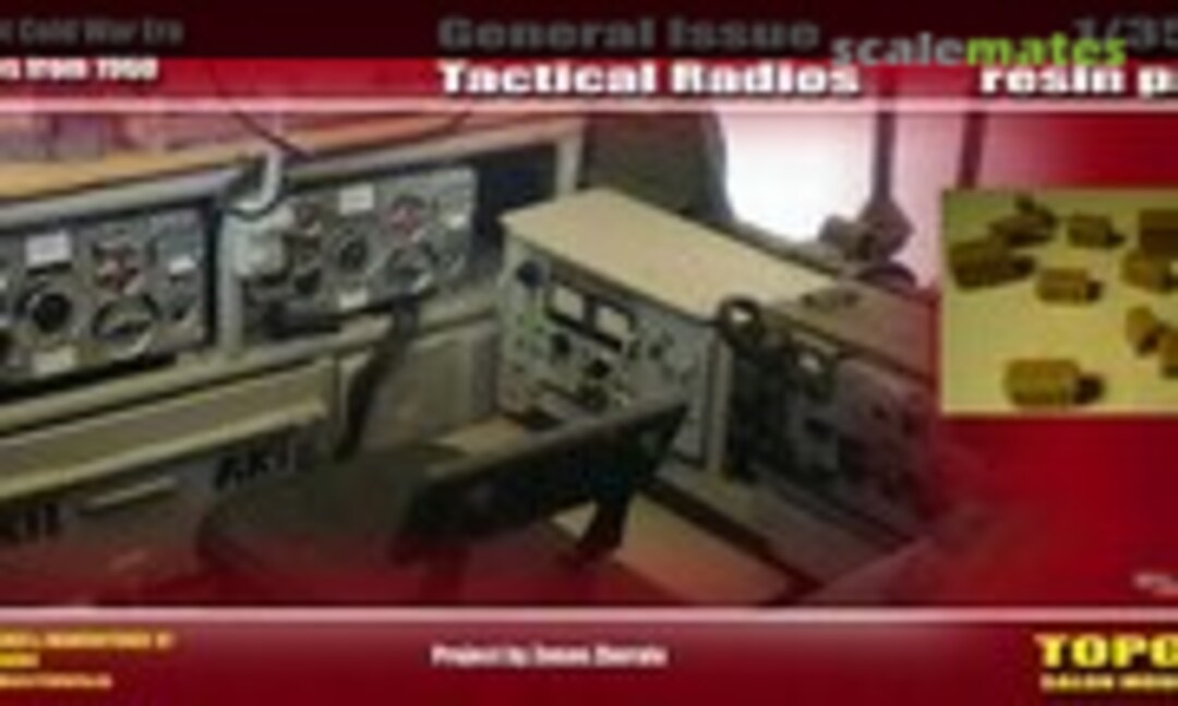 1:35 General Issue Tactical Radios (Top Gun Model )