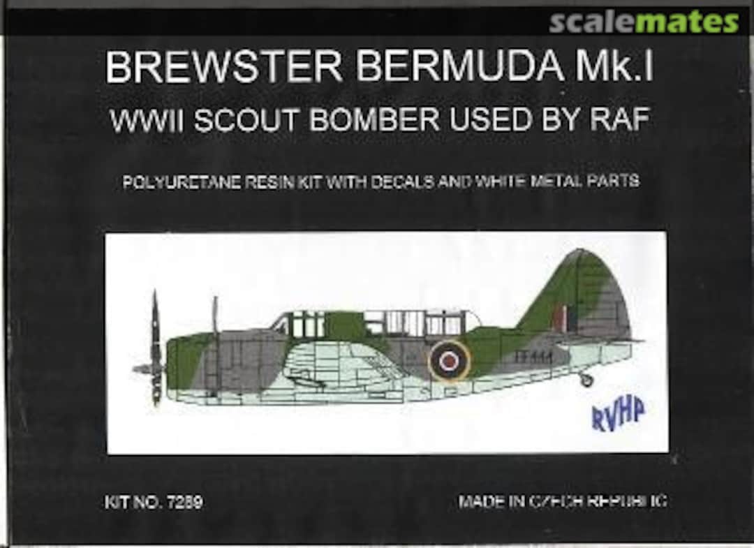 Boxart Brewster Bermuda Mk.1 7289 RVHP Boxart Brewster Bermuda Mk.1 7289 RVHP