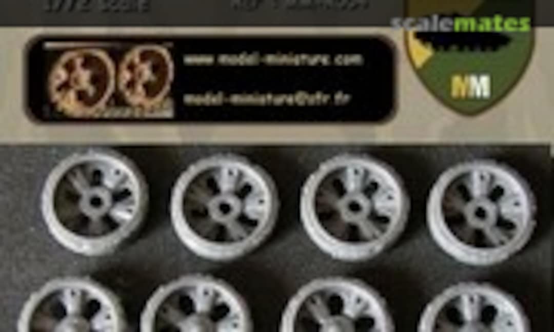 1:72 Laufrollen für T-54 T-55 T-62 Achzarit und andere Panzer (Model Miniature MM-R004) MM-R004