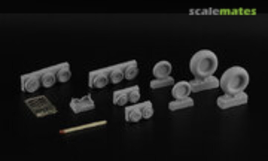 1:72 Wheels set for MiG-29 Soviet Russian fighter – No mask series (North Star NS72030-a) NS72030-a