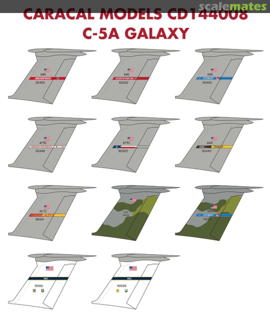 Boxart C-5A Galaxy CD144008 Caracal Models Boxart C-5A Galaxy CD144008 Caracal Models