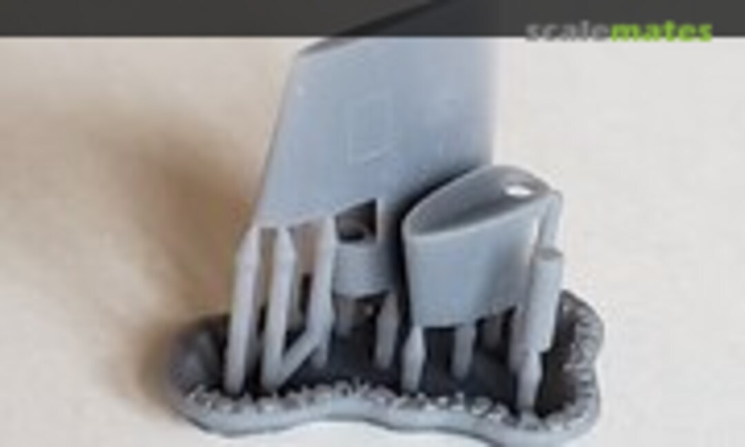 1:192 Fletcher class Destroyer Movable Rudder (Model Monkey MM192-FletcherRudder) MM192-FletcherRudder