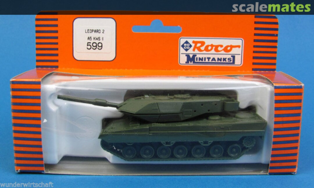 Boxart Leopard 2A5 KWS II 599 Roco Minitanks